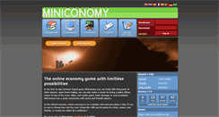 Desktop Screenshot of miniconomy.nl