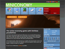 Tablet Screenshot of miniconomy.nl